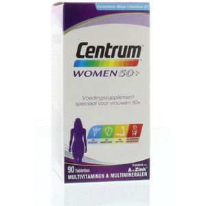 Centrum Women 50+ Multivitaminen Tabletten 90st