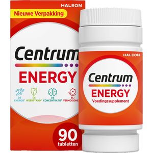 Centrum Energy Multivitaminen Tabletten, 90 stuks