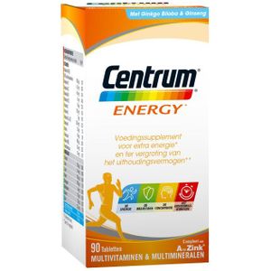 Centrum Energy Multivitaminen Tabletten 90st