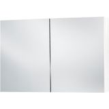 Spiegelkast differnz somero 100 cm hoogglans wit