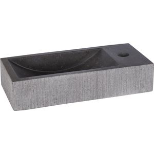 Differnz - Bombai BL DIF Ribble - Wastafel - Natuursteen - 38x18x8 cm