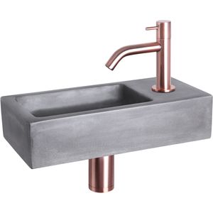 Differnz Fonteinset Mix&match Ravo Beton Gebogen Rood Koper