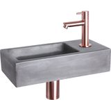 Differnz - Ravo - Fonteinset - Donker Grijs - Beton - Rood Koper