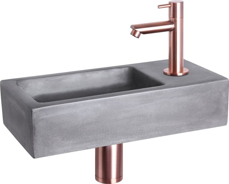 Differnz - Ravo - Fonteinset - Donker Grijs - Beton - Rood Koper