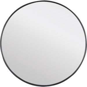 Differnz Spiegel Rond aluminium 65 x 65 cm zwart