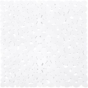 Douchemat antislip | Differnz (54 x 54 cm, PVC, Anti-slip, Wit)