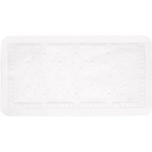 Differnz Tutus inlegmat bad, anti-slip laag - 100% PVC - Wit - 68 x 36 cm