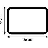 Differnz Basics Badmat 50x80cm Lichtgrijs 31.110.41