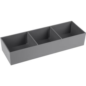 Differnz lade organizer 32x11x6cm grijs