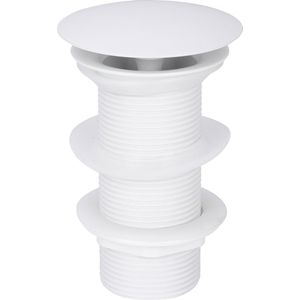 Differnz Afvoerplug Mat Wit - Always Open Mix & Match - Maat: L - Ø 72 mm