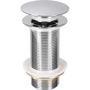 Differnz - Afvoerplug - Chroom - Ø 63mm - Grote Schroef