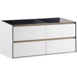 Onderkast differnz providence 120x44.5x51.5 cm wit