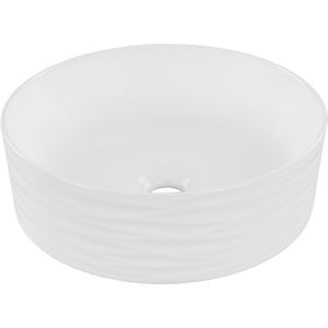 Waskom Differnz Wave Wit 37 x 12 cm