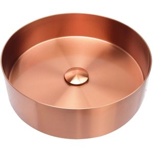 Waskom Differnz Yalow RVS Koper 40 x 11 cm