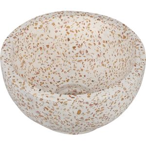 Differnz - River - Waskom - Terrazzo Beige - 23x23x12cm