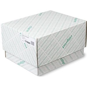 Rillstab 17989 2-fach 240 mm x 11 Zoll weiß 60-57 g Kettenpapier (1.000 Blatt)