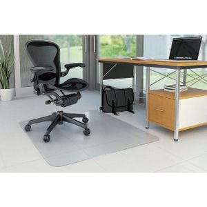 Rillstab Vloerbeschermer Harde Vloeren - 150x 120 cm - Bureaustoelmat - Polyarbonaat – Transparant