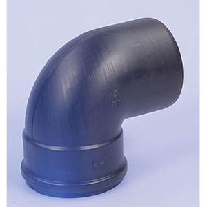 Burgerhout Luchttoevoer Twinline Air PP Bocht 90° 80MM