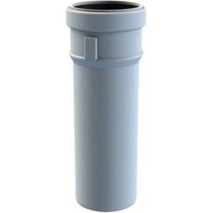 Burgerhout Safe-PP rookgasafvoerbuis Ø80 l=1000mm PP wit