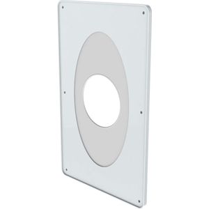 Burgerhout - Twinsafe Dakbeschotplaat - Sendzimir Verzinkt Staal - Ø60/100 & Ø80/125 mm