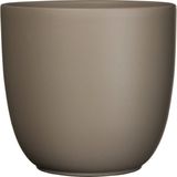 Mica Decorations - Bloempot - Taupe Bruin - Keramiek - H20 x D22.5 cm