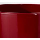 Mica - Tusca - Bloempot - Donkerrood - Keramiek - Ø 17 H 16 cm