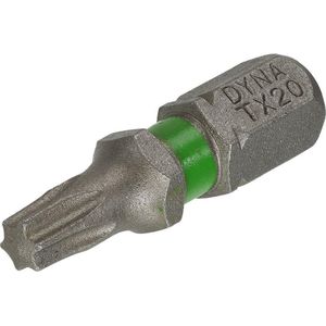 Dynaplus Schroefbit 25Mm Torx TX20 Groen | 10 stuks - 8938.00.10020