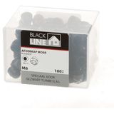 Blackline - Afdekkapje - Kunststof - Gitzwart - 100 Stuks