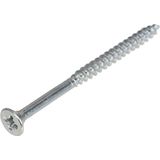 Hoenderdaal - Spaanplaatschroef - Platkop - Staal - Verzinkt - PZ3 - 6 x 120mm (100st)