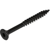 Blackline - Spaanplaatschroef - Zwart - Staal - 100 Stuks