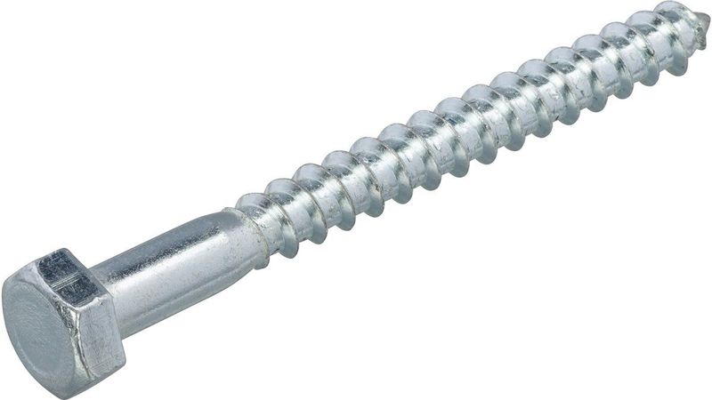 Houtdraadbout - Zeskantkop - 4.6 Kwaliteit