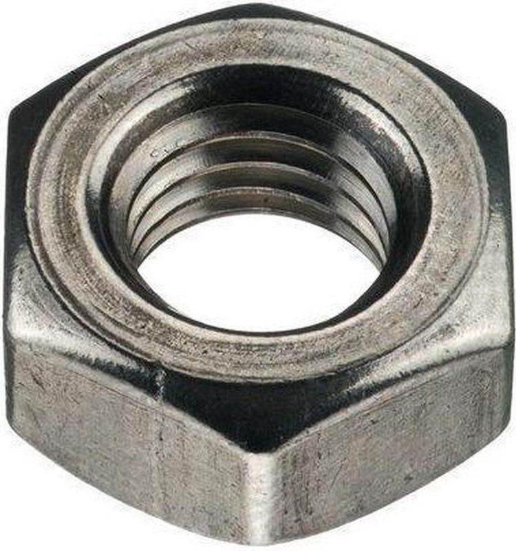 Moer - Zeskant - Staal - DIN 934 - ISO 4032