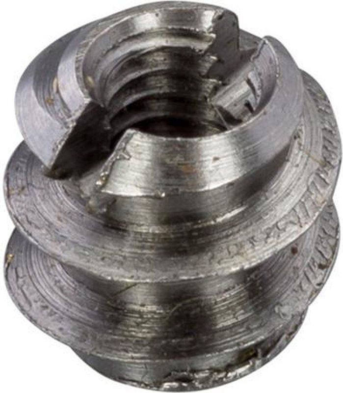 Hoenderdaal - Inschroefmoer - Verzinkt - Staal - 100 Stuks