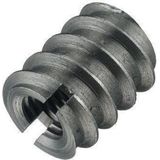 Hoenderdaal - Inschroefmoer - Verzinkt - Staal - 100 Stuks