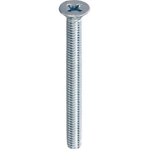 Metaalschroeven platkop M6x50mm PH3 (200 Stuks)