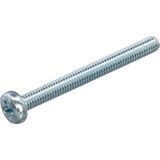 Metaalschroef - M6x30mm - DIN7985 - Verzonken Kop - 10 Stuks