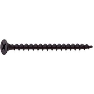 Gipsplaatschroef. 3.5 x 25mm. lang. gefosfateerd. 25 stuks. Homefix.