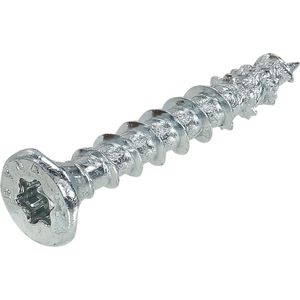 DynaPlus 0281.01.12701 Unischroef - TX10 - 3.0 X 16mm - Platkop - Voldraad - Verzinkt (200st)