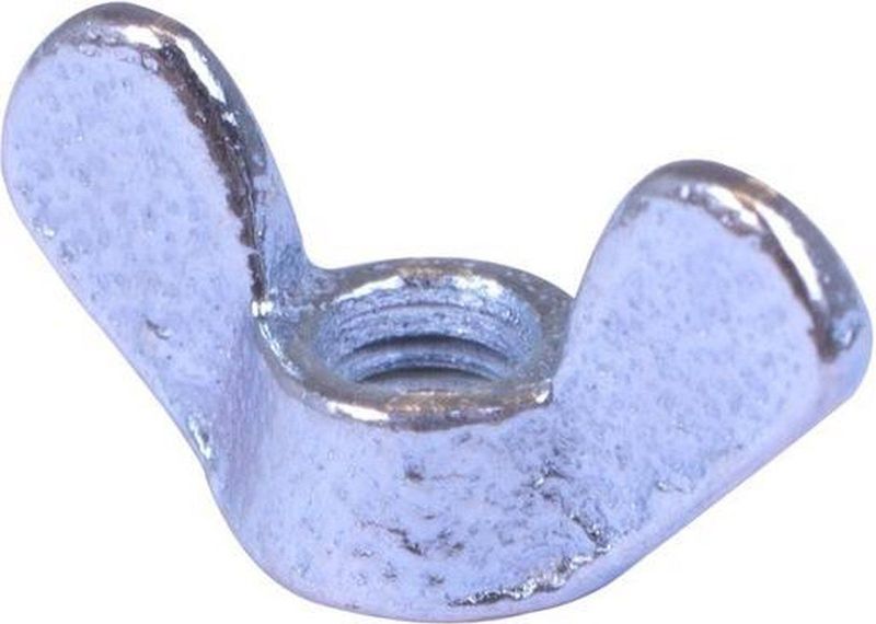 Hoenderdaal - Moer - Staal - Verzinkt - Inhoud 500 Stuks