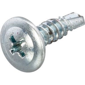 200 stuks Zelftappende schroeven verzinkt 4,2 x 32 mm