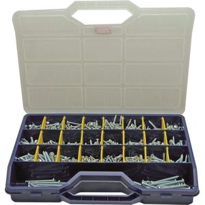 Ivana plaatschroeven assortiment verzinkt Phillips 1350 stuks