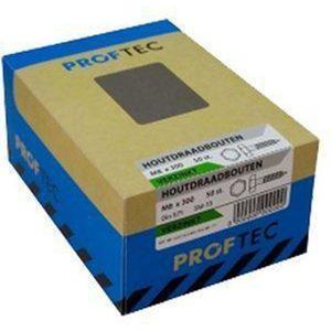 Proftec Houtdraadbout Rvs-A2 Sw-10 Din571 6X60 | 25 stuks - 5350.30.50001