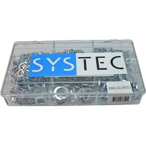 Systec Assortimentsdoos 9-Vaks Veerring Vz Din127B - 8960.60.09103