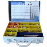 Systec - Assortimentskoffer - Tap- & Zeskantbout Vz Din933/931 M8 - Staal