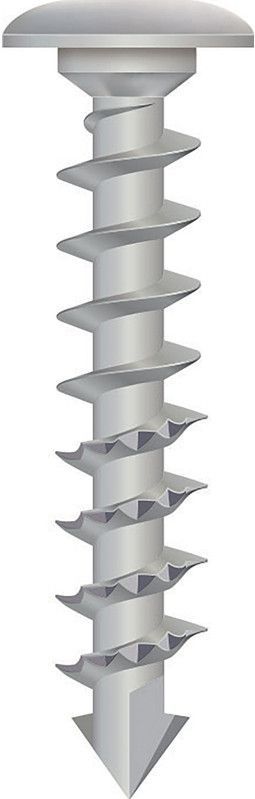 Dynaplus - Tuinbeslagschroef - Ar-Silver - Torx TX30 - 6.0X40 - 50 Stuks