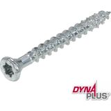 DynaPlus - Beslagschroef - Platkop - Voldraad - Indoor - 200 Stuks