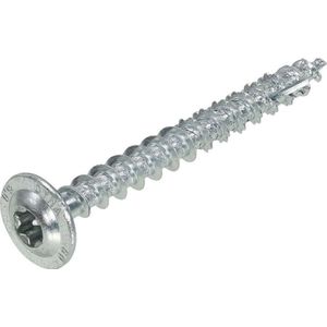 Dynaplus tellerkopschroeven verzinkt TORX TX-40 tellerkop 8 x 60 mm 100 stuks