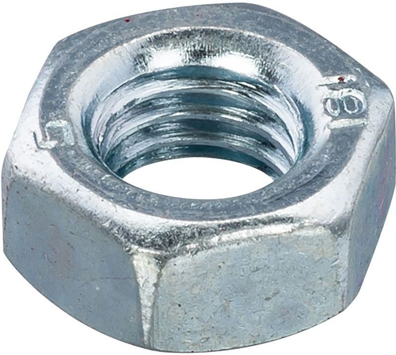 Zeskantmoeren - M33 - 10 Stuks - Verzinkt - DIN934 - Klasse 8