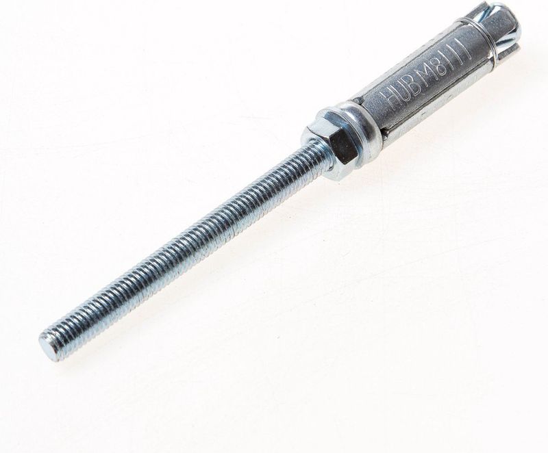 Hoenderdaal - Keilbouthuls met Ankerstang - Verzinkt - M8 x 50 x 85mm - 25 Stuk