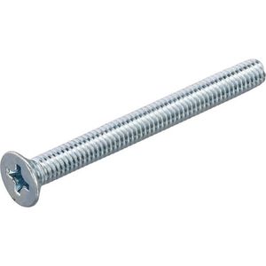 Metaalschroef Din965 Ph M6X80Mm Vk Elvz - 200 stuks